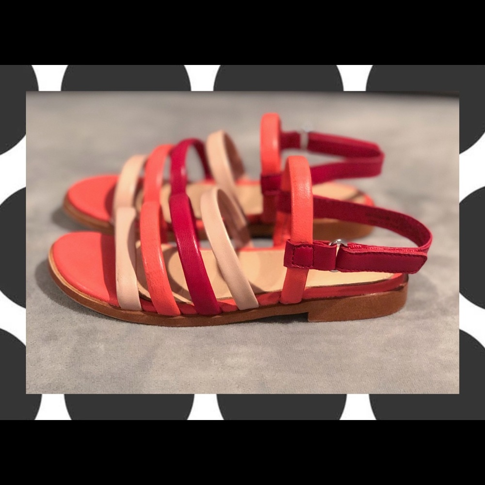 ZARA Leather Strappy Sandals